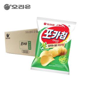 오리온 포카칩 어니언 66g 20개 대용량 간식 과자 사무실 어린이집