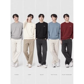 N264USW020 폴리카터 베이직핏 기모 맨투맨