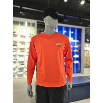 휠라 [파주점] 유니 그래픽 긴팔티셔츠 (FS253RL01X002-ORE)820