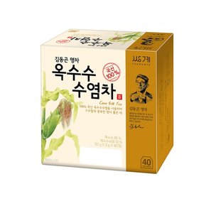 김동곤 명인이 만든 옥수수 수염차 40티백 2+1