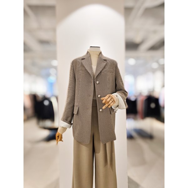 [파주점] [더아이잗컬렉션]하운드투스 싱글 쓰리 버튼 자켓 CS2B0JK241