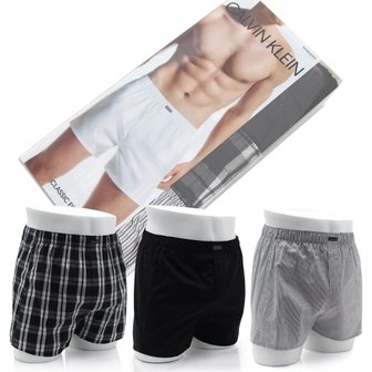 Calvin Klein CK  남성 트렁크 NB4006 002 3PACK SET