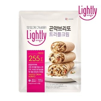  라이틀리 곤약브리또 트러플크림 500g(4입) x 2개