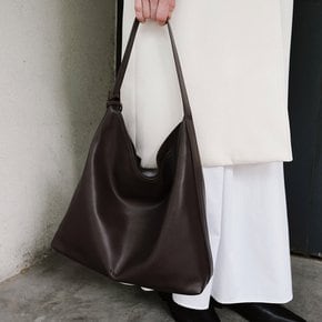 Pulpy hobo bag Umber