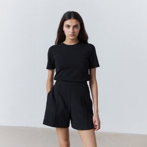 Basic Jersey Top Black