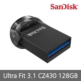 샌디스크 [S]Sandisk정품 Ultra Fit USB 3.1 128GB /130MB/s /CZ430