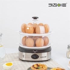 키친아트 계란 삶는 기계 에그 전기 스티머 달걀 찜기