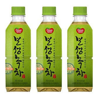  동원 보성녹차 350ml x 18페트 차음료 녹차음료