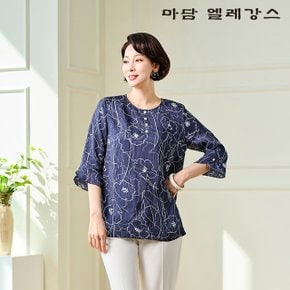 24SS 마담엘레강스 크리즈 인견 블라우스 3종