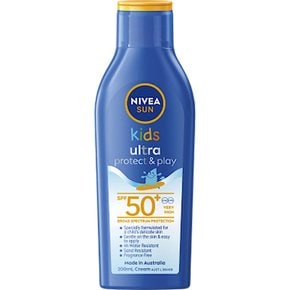 니베아 썬 키즈 울트라 프로텍트 앤 플레이 선스크린 SPF50+ Nivea Kids Sunscreen 200ml