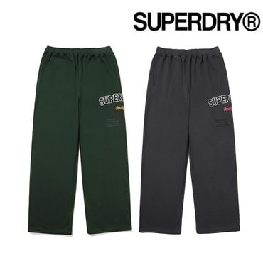 SUPERDRY 바시티 와이드 스웨트 팬츠(SDUPWDO06)