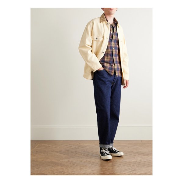 하트퍼드 피트 버튼다운 칼라 체크 코튼 플란넬 셔츠 46376663162884197