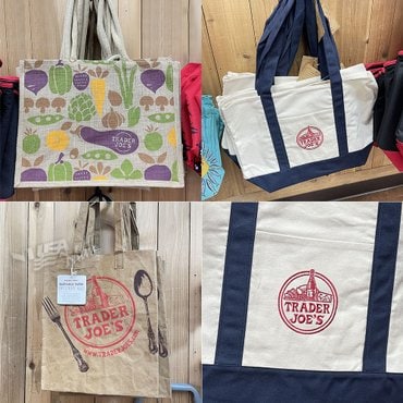 바쿠 트레이더조 에코백 기획전 TRADER JOE’S SHOPPING TOTE BAG