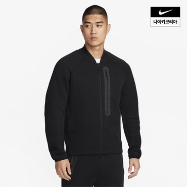 나이키 맨즈 나이키 스포츠웨어 테크 플리스 봄버 재킷 NIKE FB8009-010