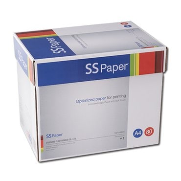 SS페이퍼 삼성 SS페이퍼(SSpaper) A4용지 80g 1박스(2500매)