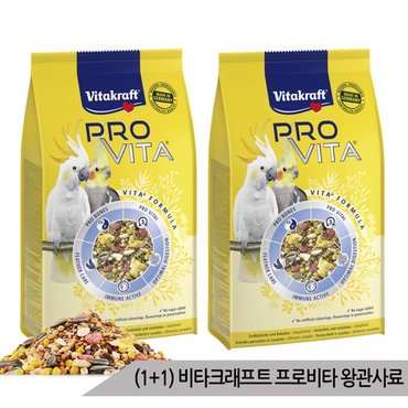 비타크래프트 1+1  프로비타 왕관 코카투 사료 750g