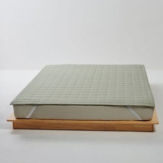 JAJU 발열 온감 양모 코튼 패드 Q 카키그레이 J605403001348