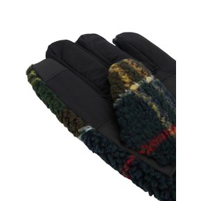 [해외배송] 바버 필드 후리스 & 타탄 장갑 MGL0147TN11 B0192308654