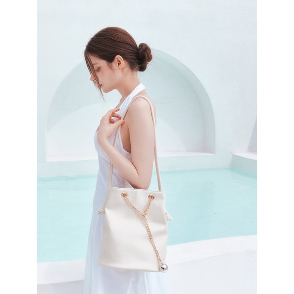 LUNA BUCKET, CREAM