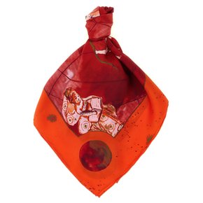 Zodiac Flag 스카프 FW26 F001AFFIRESKTLFFIRE 7538570