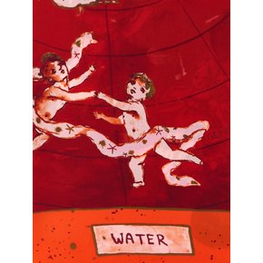 Zodiac Flag 스카프 FW26 F001AFFIRESKTLFFIRE 7538570