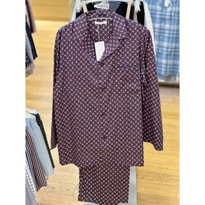 [파주점] 바바라 순면 사각 프린팅 남성 파자마세트 AMP4932B