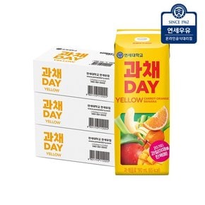 연세유업 과채데이 옐로우 190ml 72팩