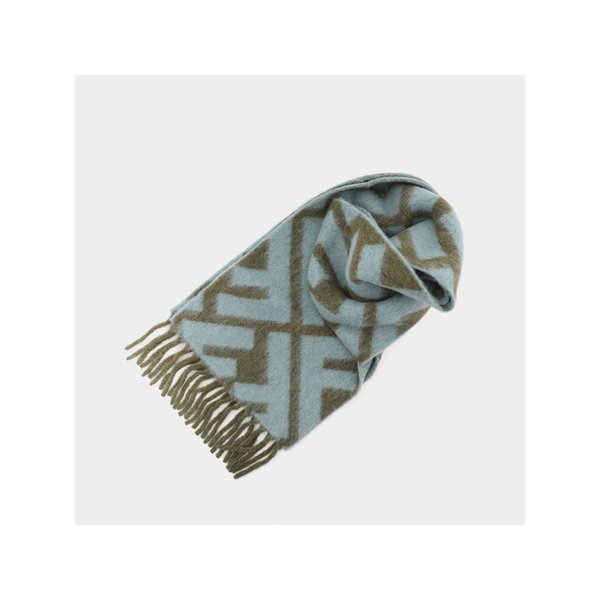 FF로고 알파카 울 공용 머플러 FXT460 AYKQ F1U6P