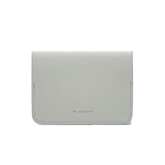 질샌더 로고 폴드 카드지갑 J07UI0012 P5355 054 PASTEL GREY