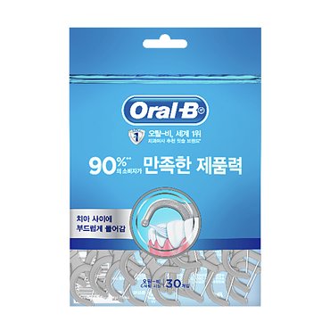 오랄비 C자형 치실 30개입