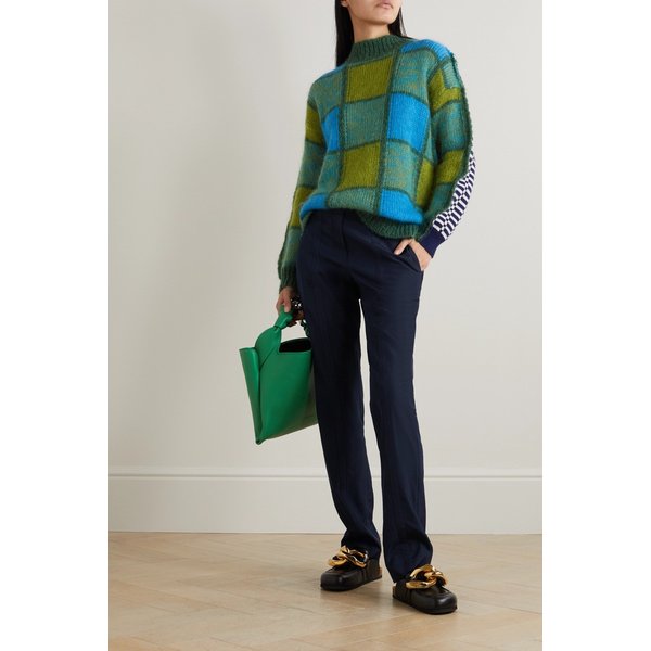 그랑 드 푸드르 슬림 팬츠 네이비 1647597296001285