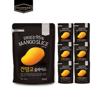 리치팜너트 건망고슬라이스250g 7팩