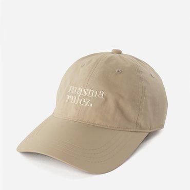 마스마룰즈 MSMRZ Logo Ball cap -Beige