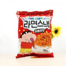 크레용 신짱 짱구 라면스낵 바베큐맛 90g