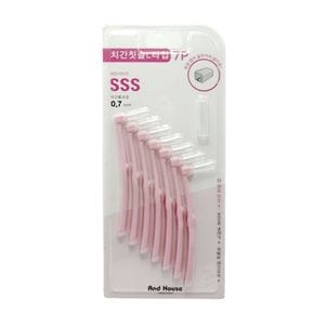 덴탈 치간칫솔 L형 7P 0.7mm (SSS) 치석제거 구취예방