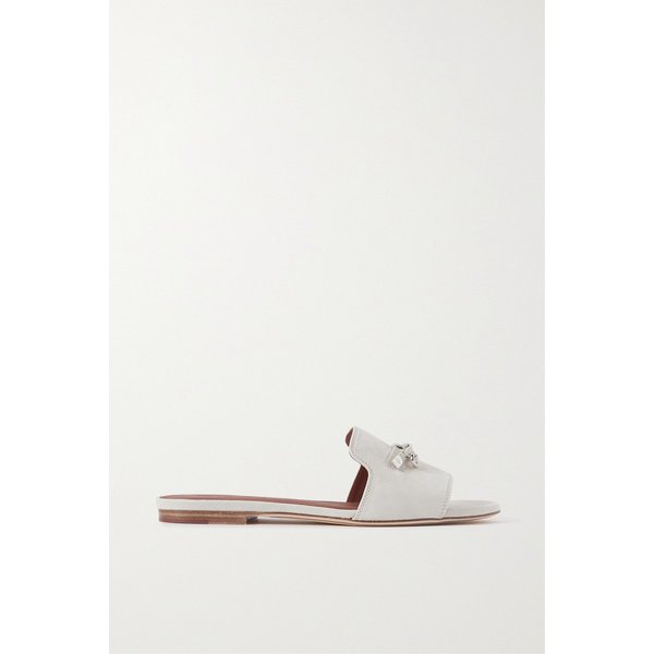 서머 참스 스웨이드 슬라이더 샌들 그레이 1647597287344339