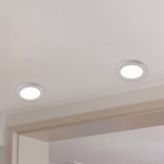 에코 6인치 슬림엣지 원형 직부 LED 12w 블랙 플리커