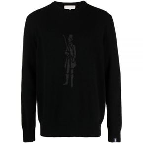 매킨토시 LOGO KNIT CREW (KNP0038 KN0163)(KN0163-KNP0038) (로고 크루넥 니트)