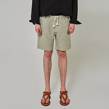 얀13 COOLING STRING SHORTS_LIGHT KHAKI