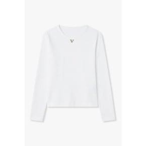 [부산점] 보브)) 리브드 메탈 로고 티셔츠 (7126140100)