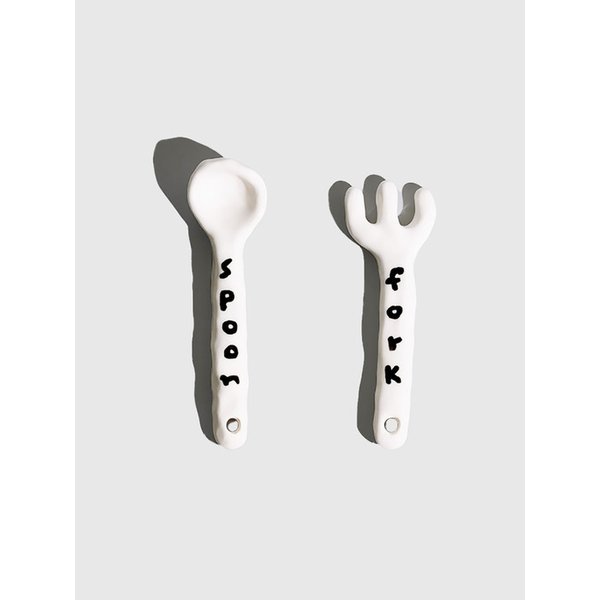 spoon & fork 수저받침(2type)