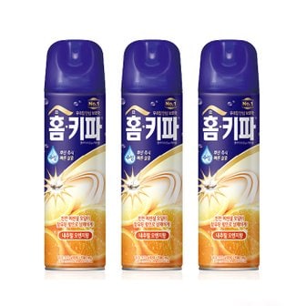 헨켈 홈키파 수성 에어졸 오렌지향 모기 살충제 500ml X3개