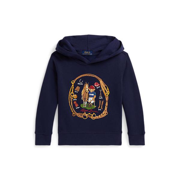 폴로 키즈 남아 2-7세 폴로 베어 플리스 후디(CWPOKNIB8021528410)