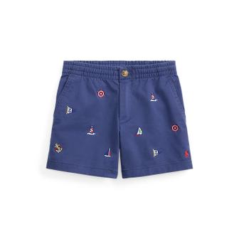 폴로 랄프 로렌 폴로 키즈 남아 2-7세 폴로 프렙스터 스트레치 트윌 쇼트(CWPOSHOB4G20166410)