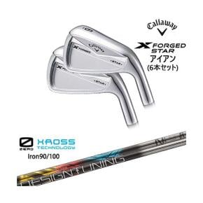 3438206 X FORGED STAR IRON 2024 모델 6 아이언 세트(5I-PW) 5P 캘러웨이 IA3313163