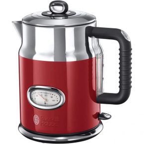 영국 러셀홉스 전기포트 Russell Hobbs Kettle retro red 1.7 l 2400 W quick cooking function