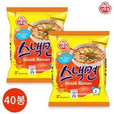 오뚜기 스낵면 108g x 40봉