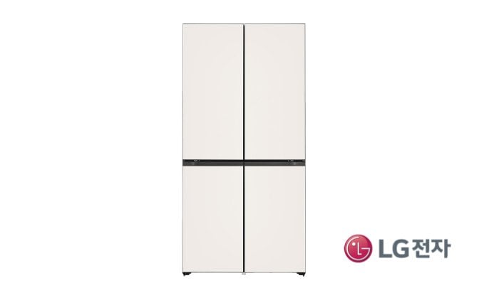 LG [공식인증점] LG 디오스 인테리어핏 냉장고 오브제컬렉션 M623GBB042S (610L)