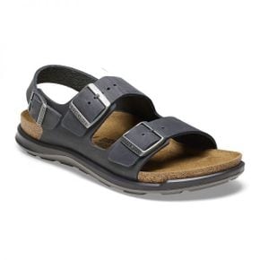 우먼 Birkenstock 밀라노 Crosstown Waxy 레더 - 블랙 검정 1025677