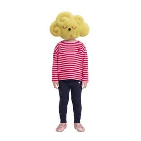 ZARA 자라 키즈 스트라이프 하트 엠브로이더리 자수 티셔츠 핑크 4424525620 4424525 1372083